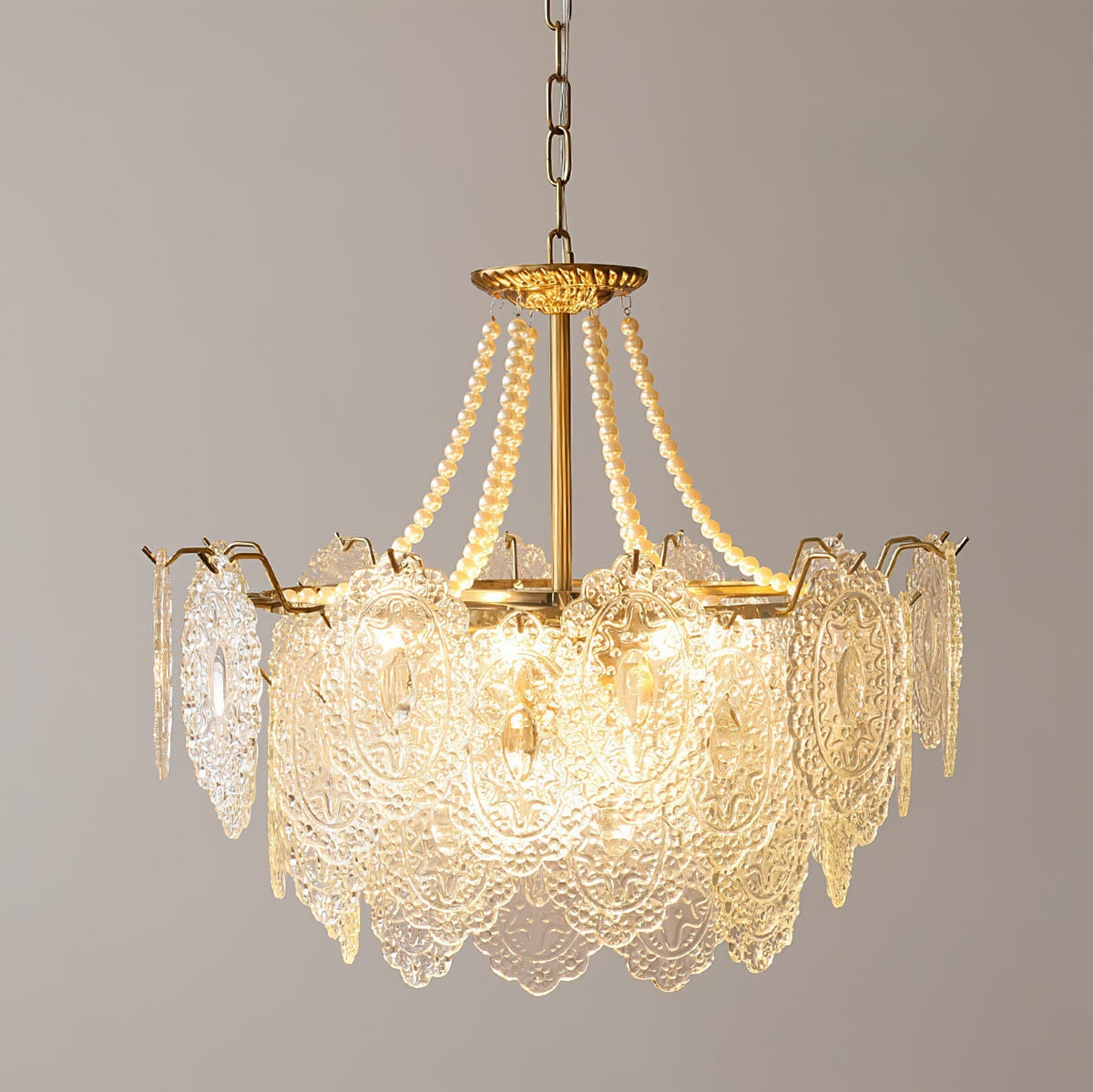 Pearls Glass Chandelier - view 49
