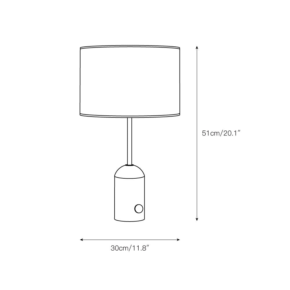 Penn Table Lamp - view 3