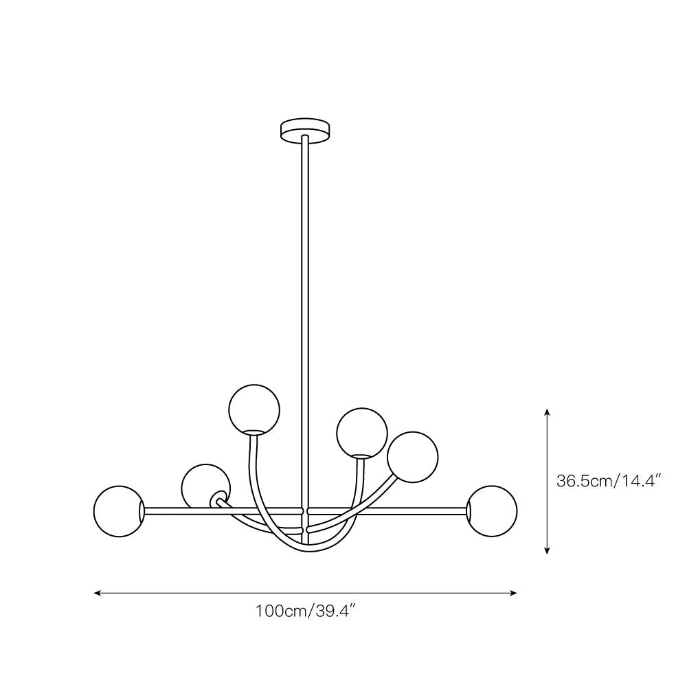 Perry Chandelier - view 3