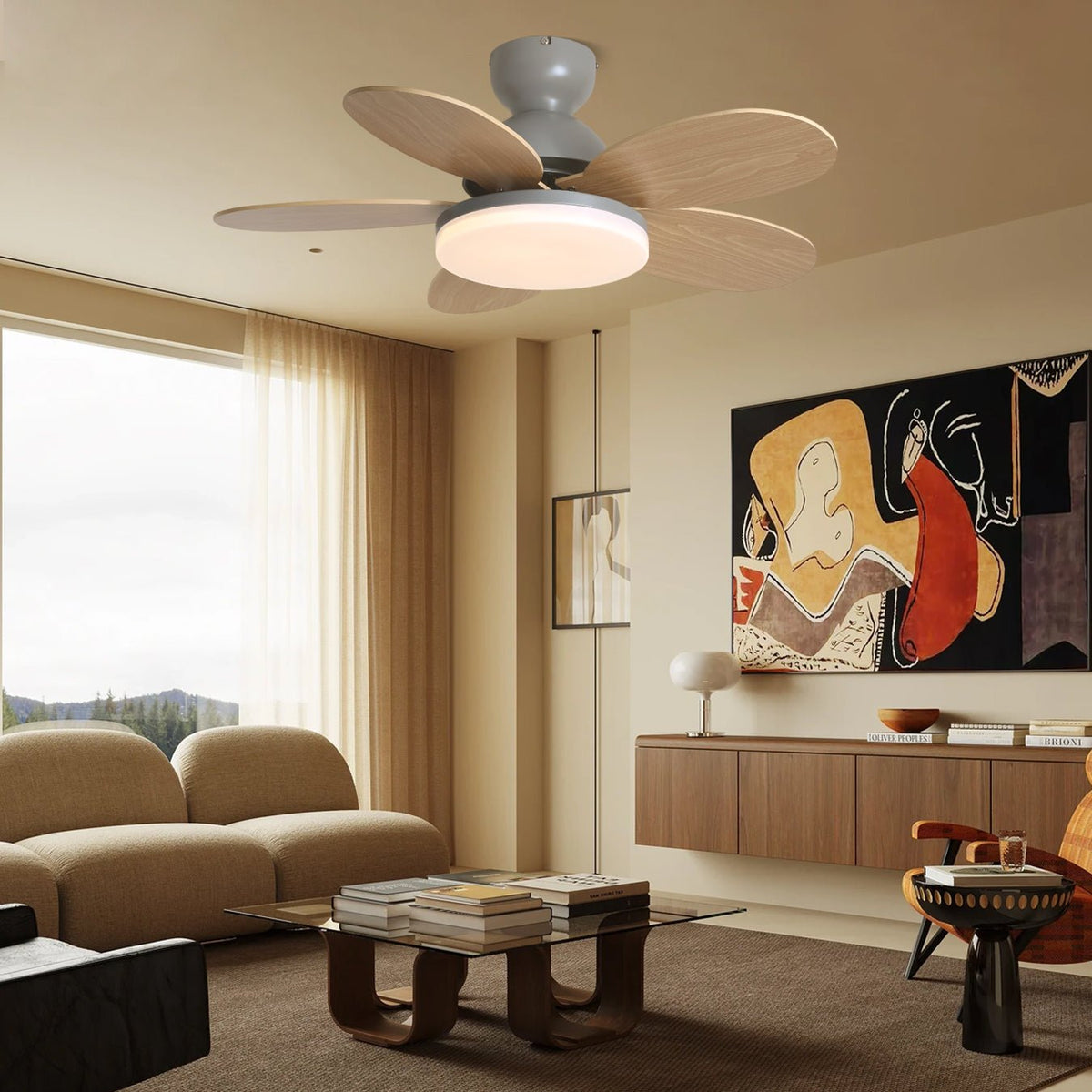 Petalo Ceiling Fan Light - view 11