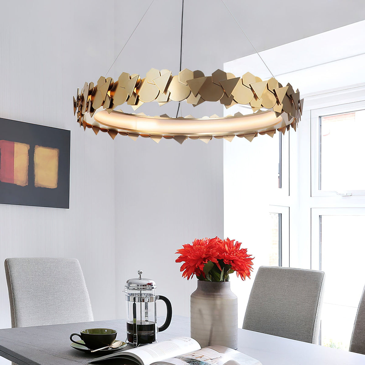 Philomenos Halo Chandelier - view 14