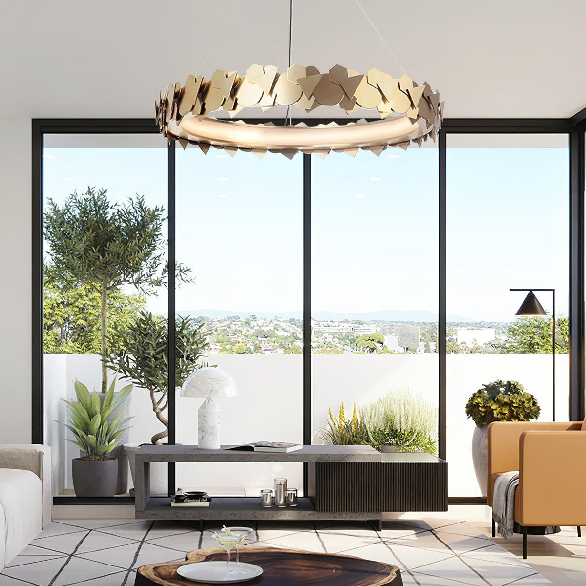 Philomenos Halo Chandelier - view 8