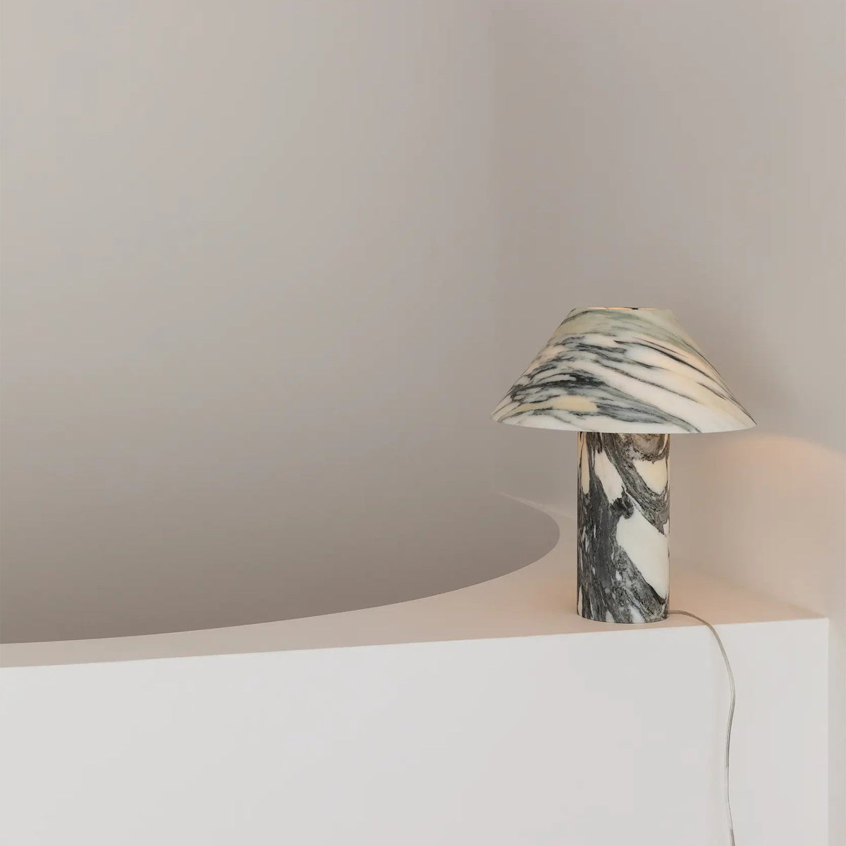 Pillar Stone Table Lamp - view 17