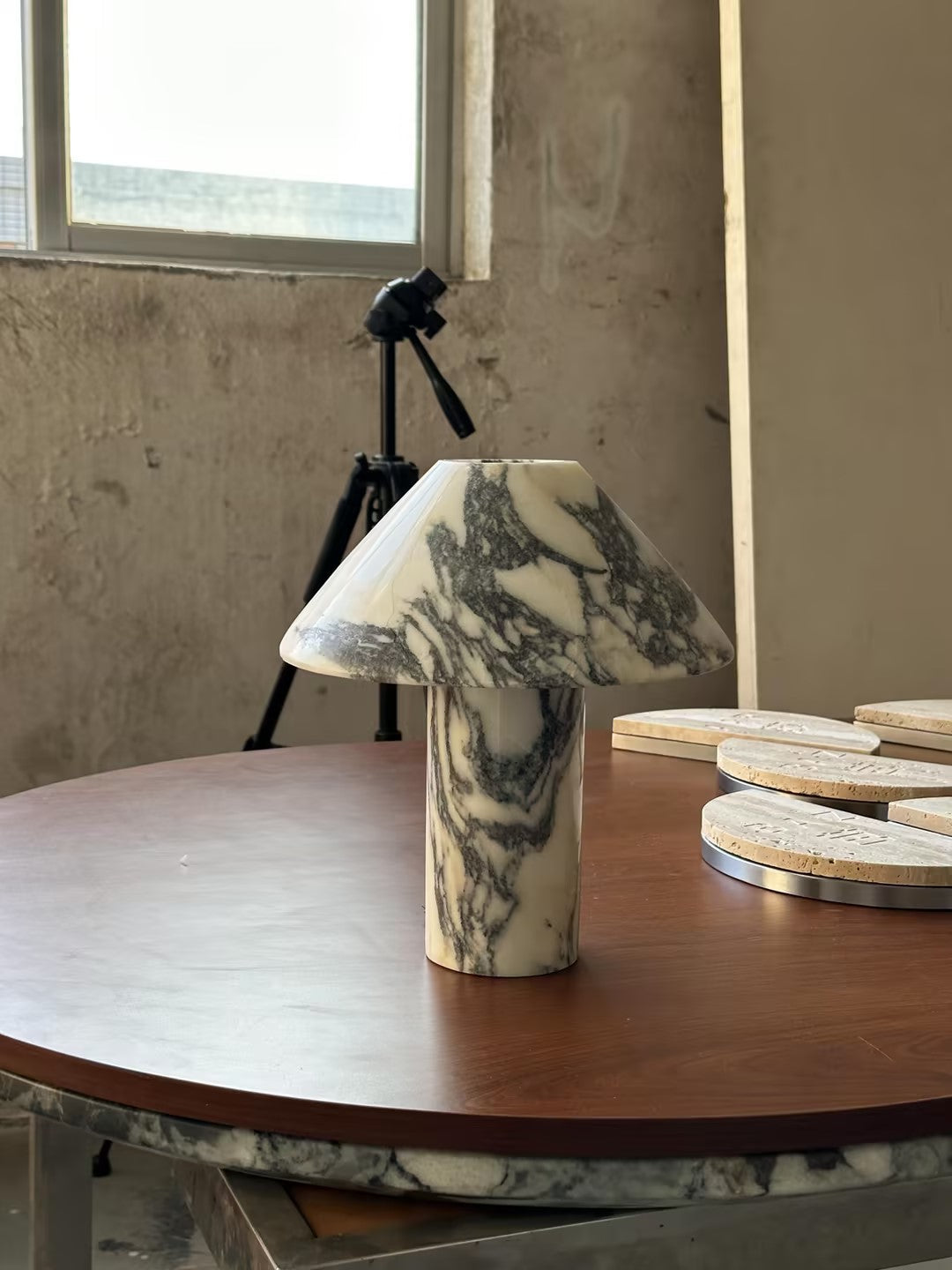 Pillar Stone Table Lamp - view 4