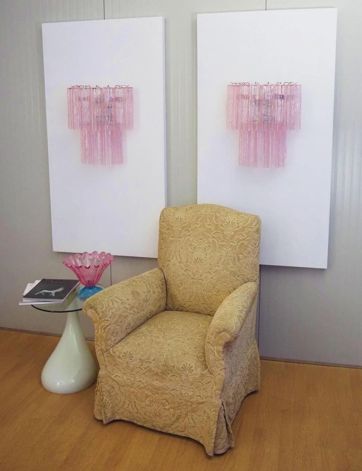 Pink Murano Glass Wall Sconces - view 6