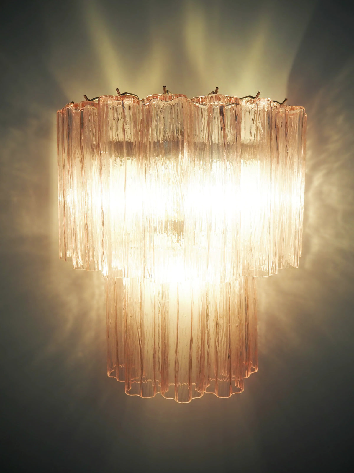 Pink Murano Glass Wall Sconces - view 9