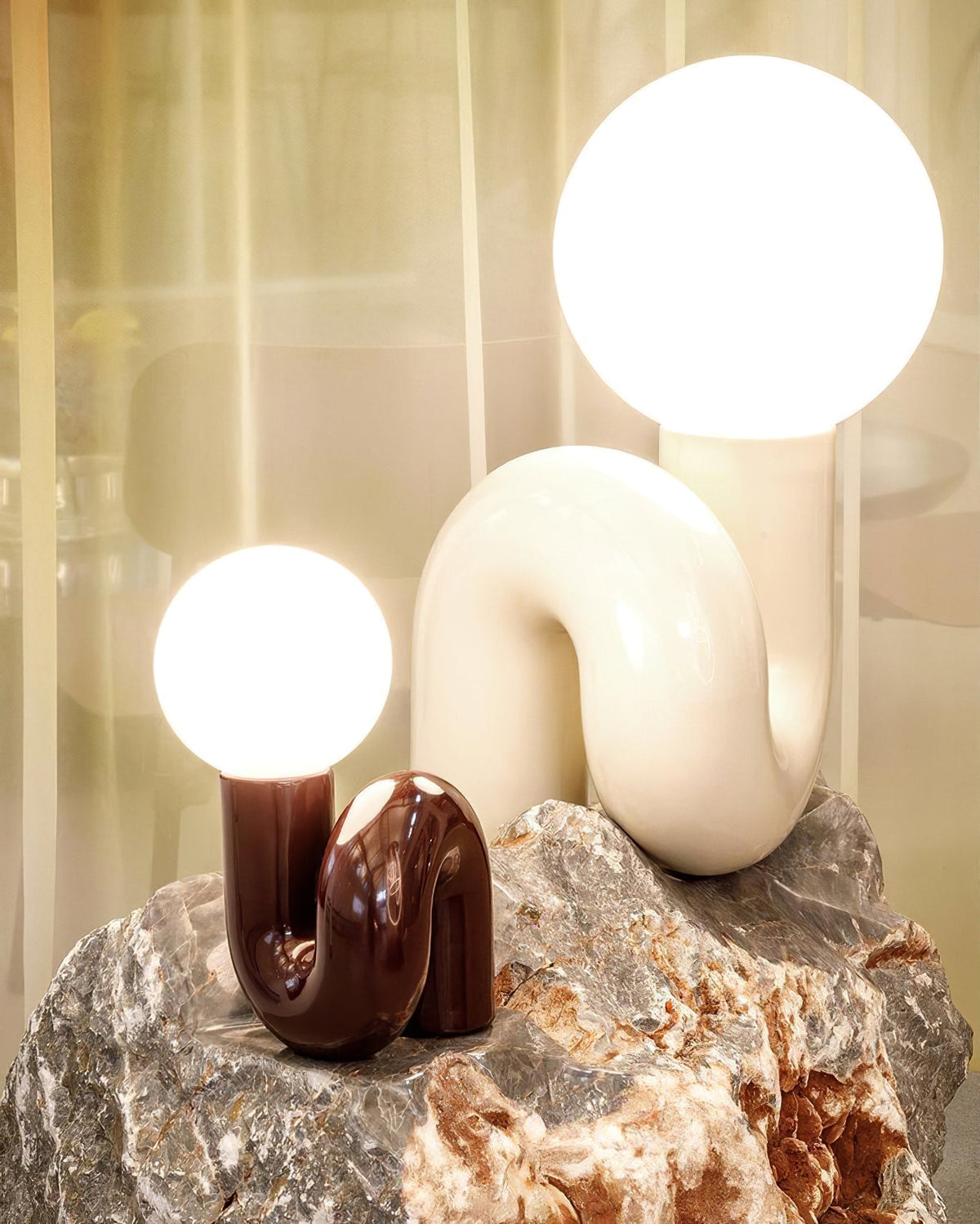 Playful N Shape Table Lamp - view 5