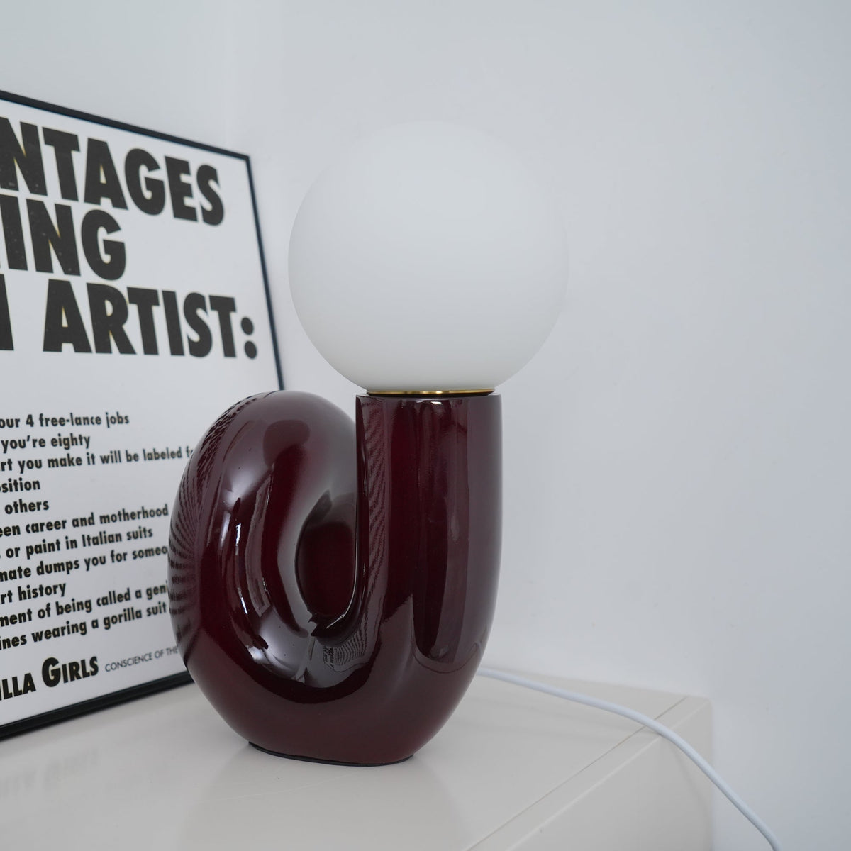 Playful N Shape Table Lamp - view 11