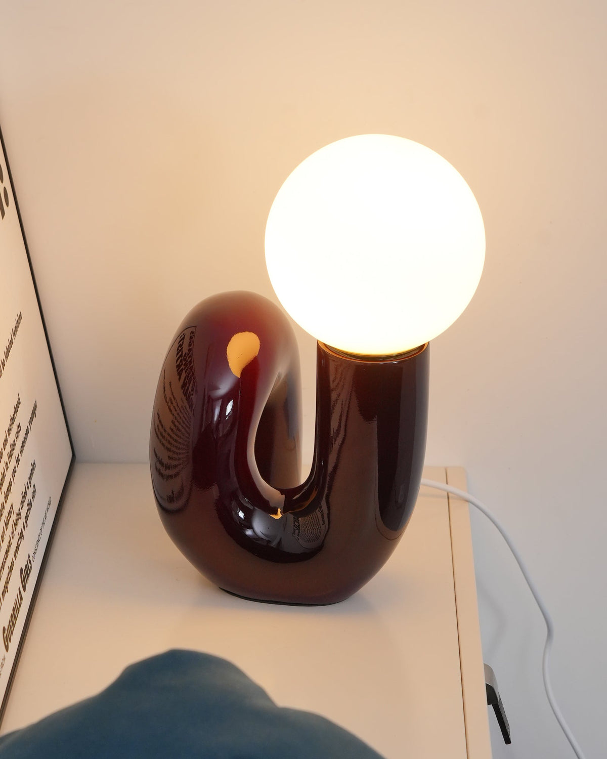 Playful N Shape Table Lamp - view 4