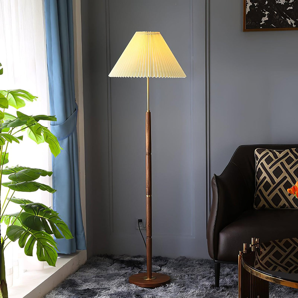Pleated Floor Lamp - view 2