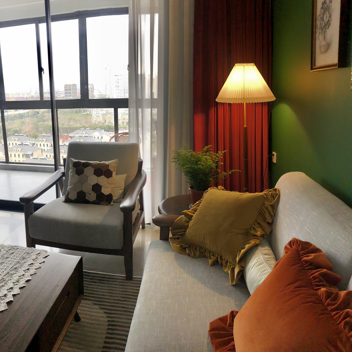 Pleated Floor Lamp - view 4
