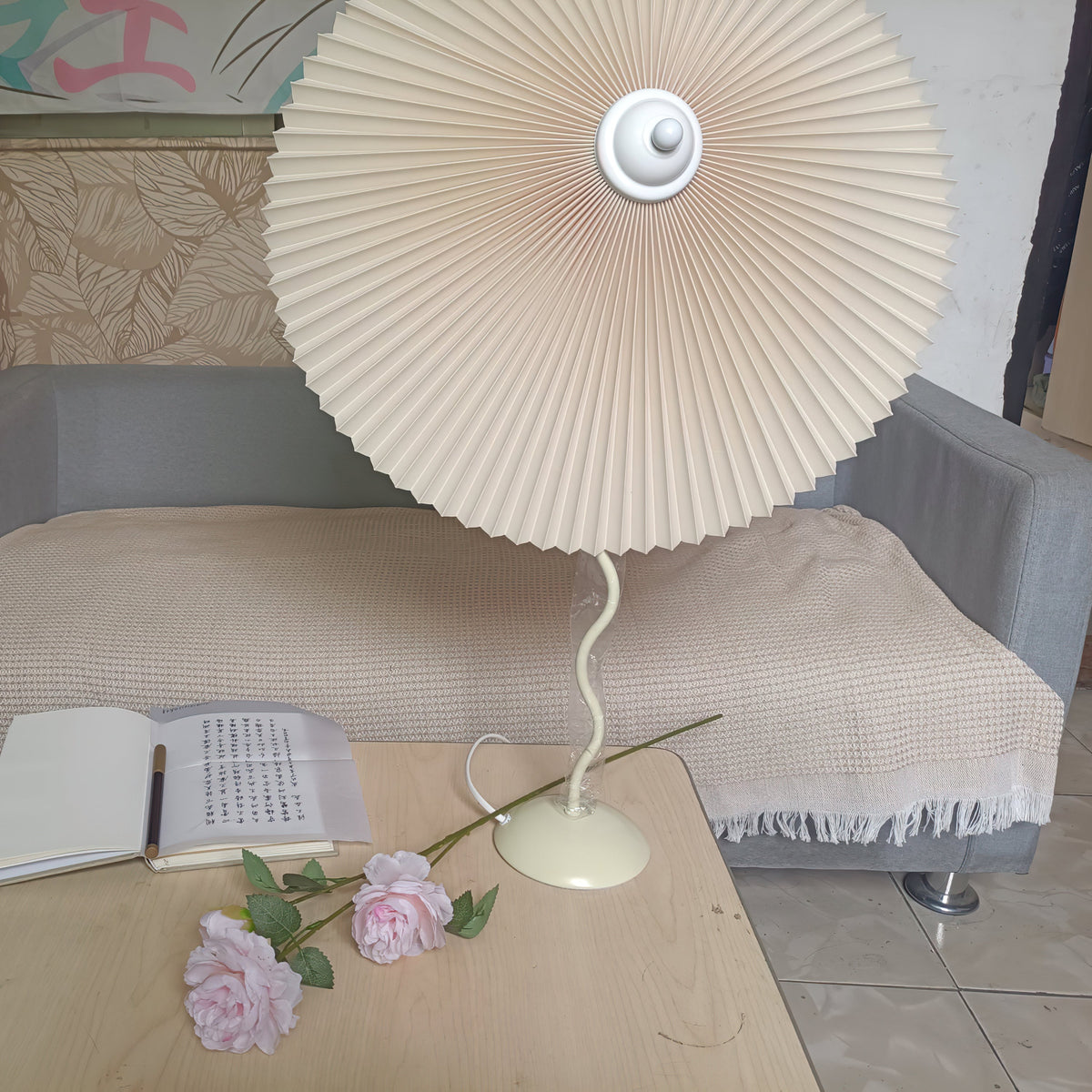 Pleated Hat Table Lamp - view 56