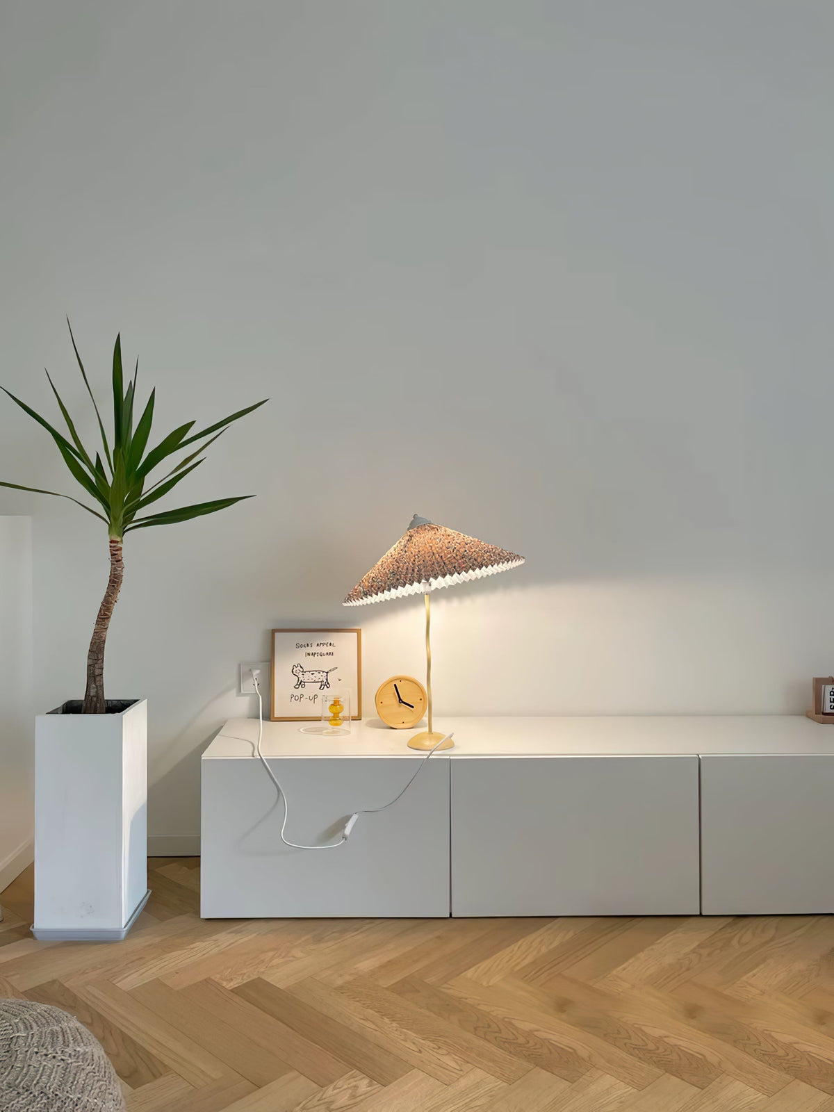 Pleated Hat Table Lamp - view 60