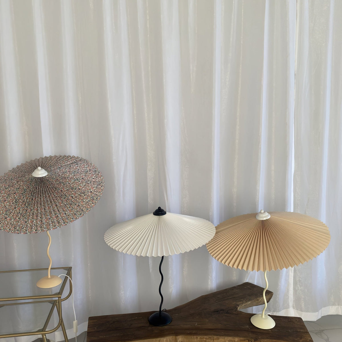 Pleated Hat Table Lamp - view 3