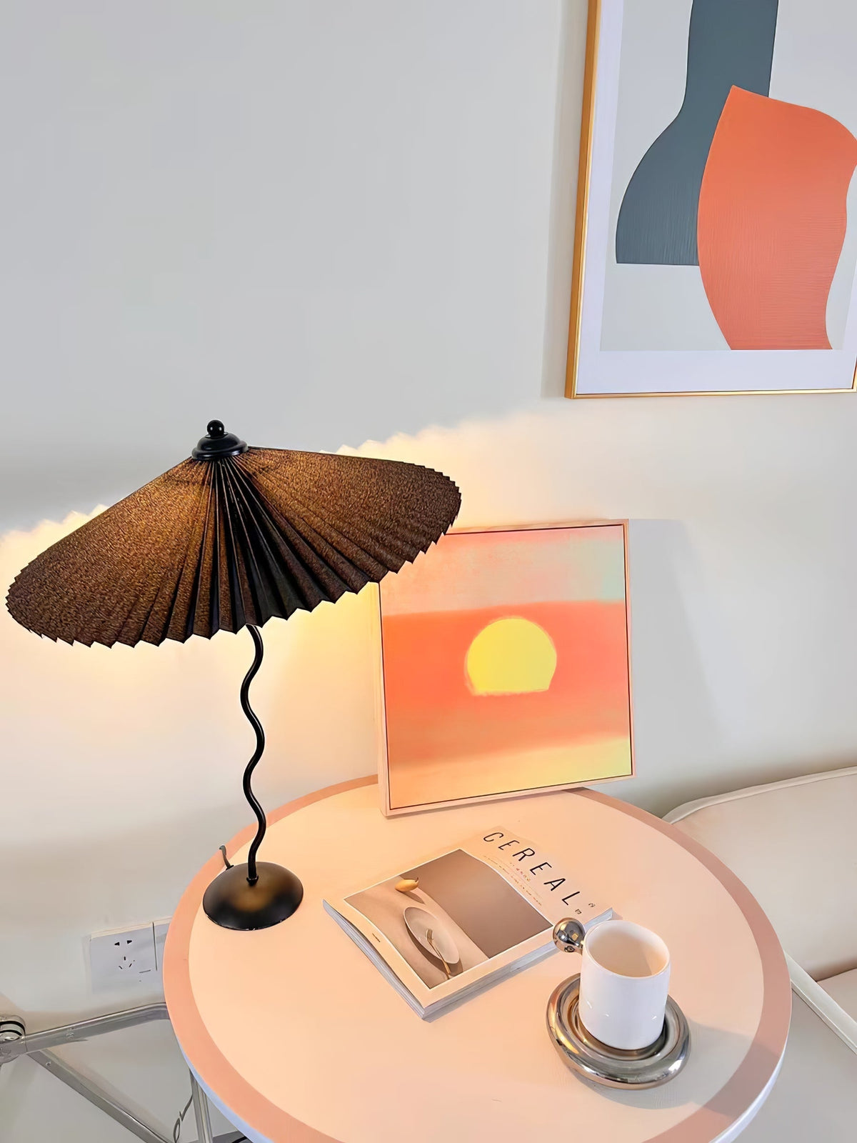Pleated Hat Table Lamp - view 67
