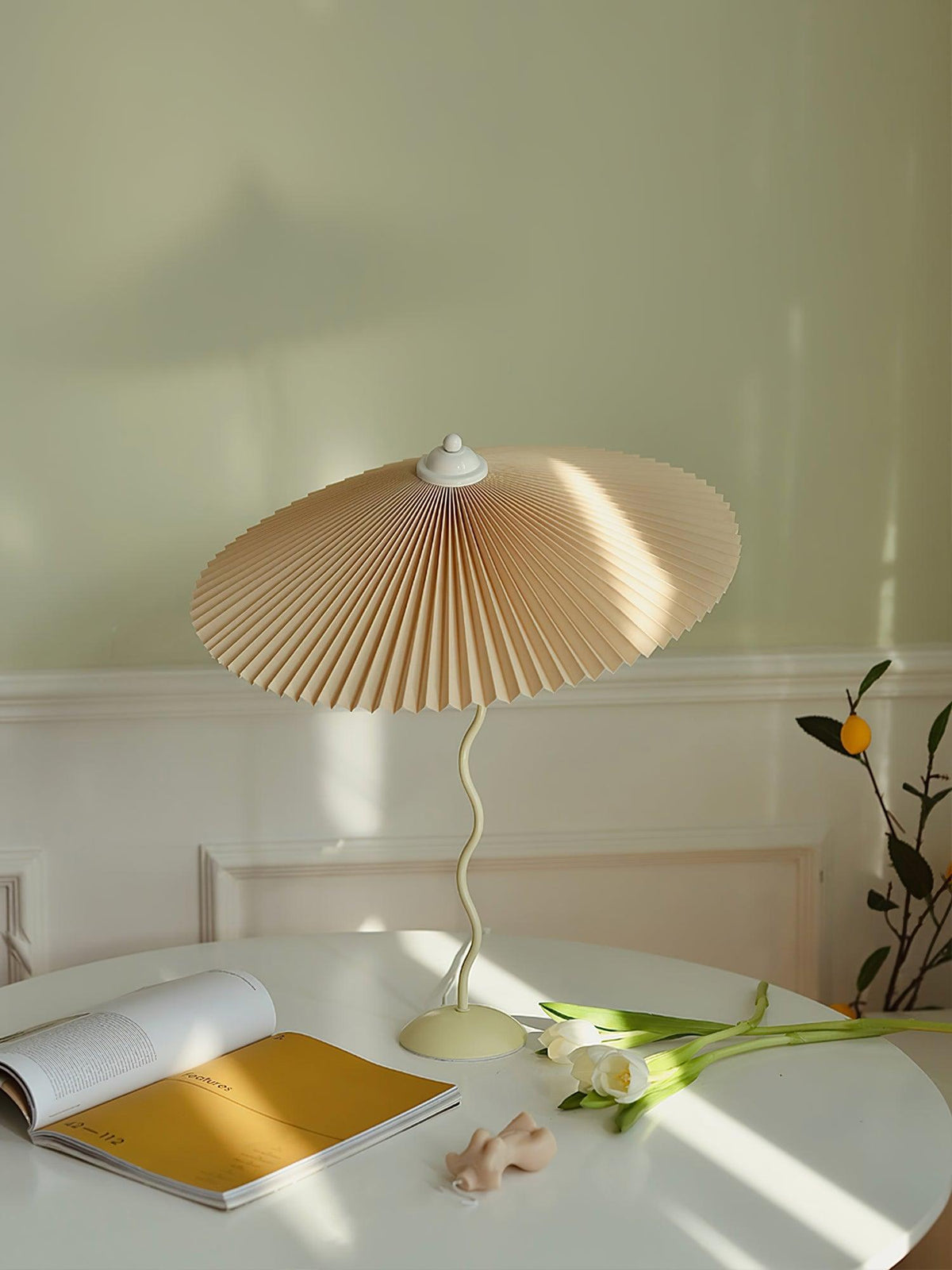 Pleated Hat Table Lamp - view 17