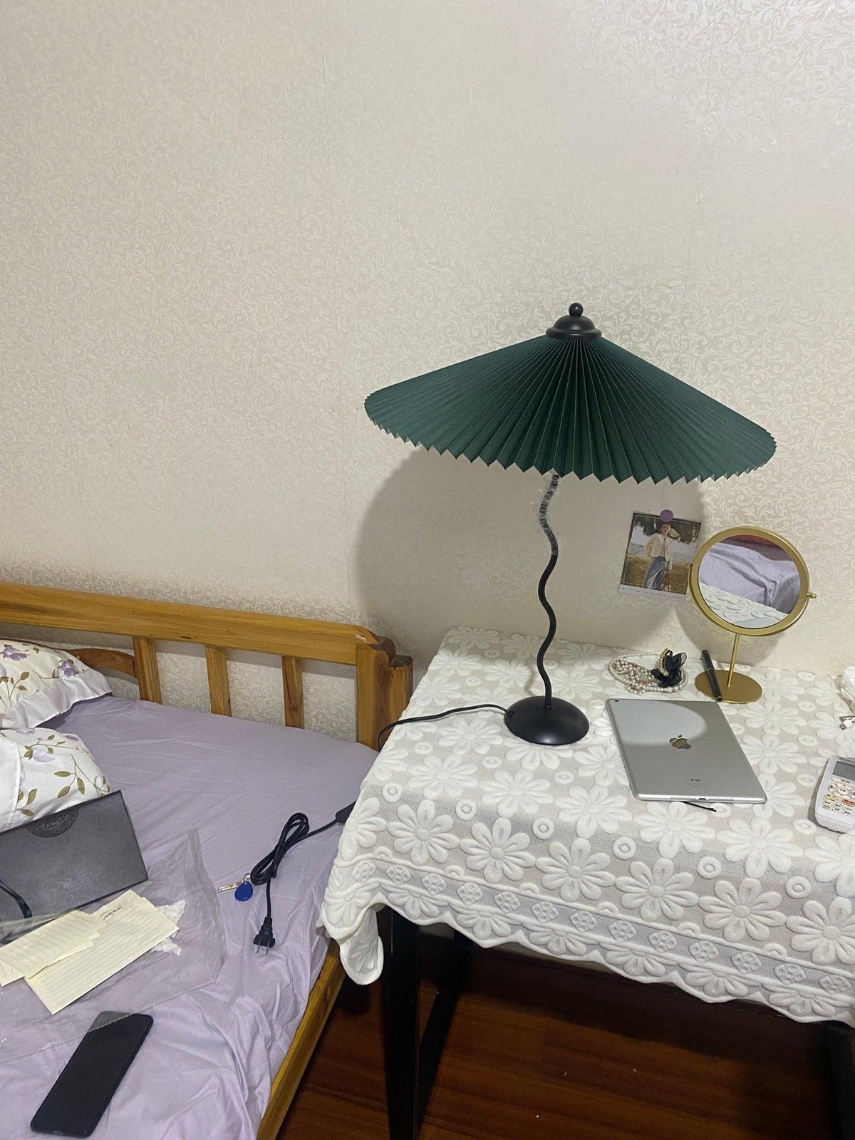 Pleated Hat Table Lamp - view 21