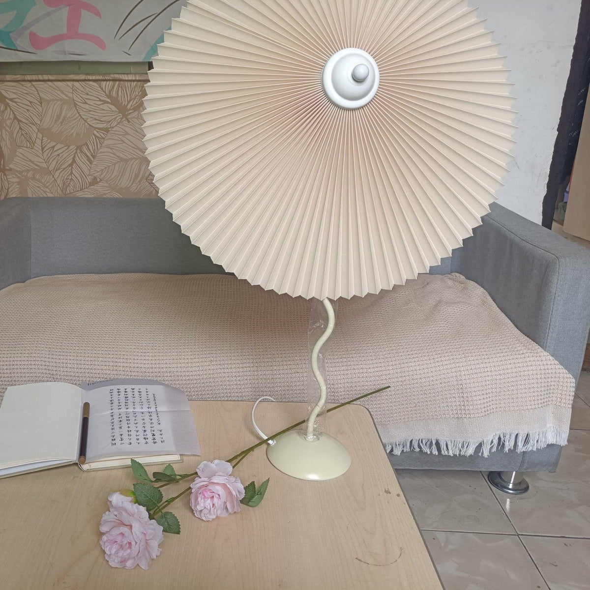 Pleated Hat Table Lamp - view 5