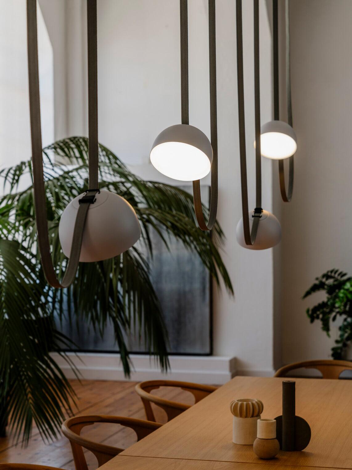 Belts Combination Canvas Pendant Light - view 32