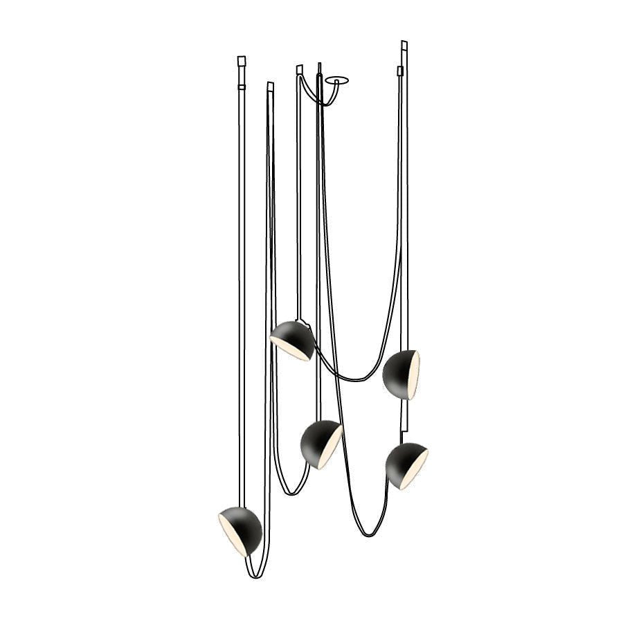 Belts Combination Canvas Pendant Light - view 39
