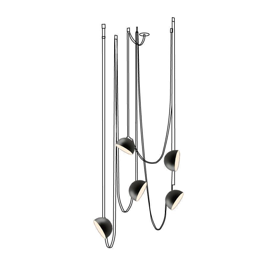 Belts Combination Leather Pendant Light - view 12