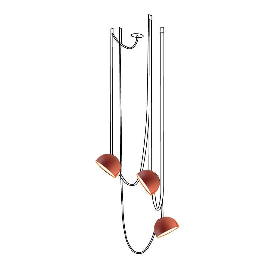 Belts Combination Leather Pendant Light - view 16