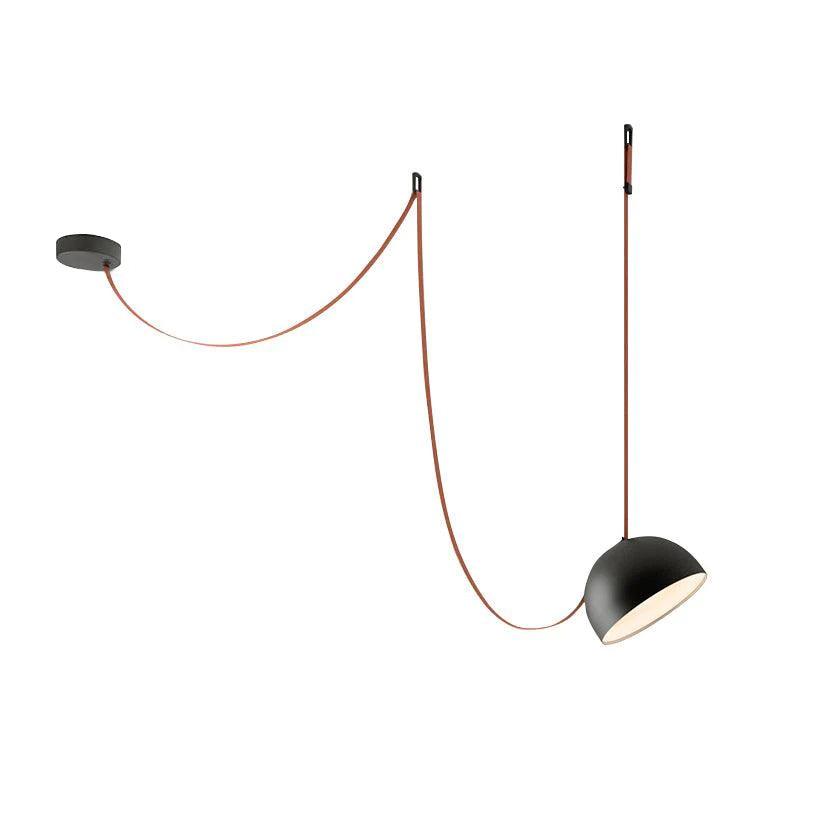 Belts Combination Leather Pendant Light - view 9
