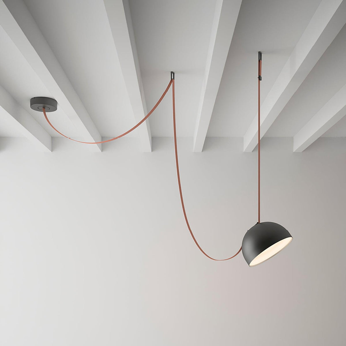 Belts Combination Canvas Pendant Light - view 6