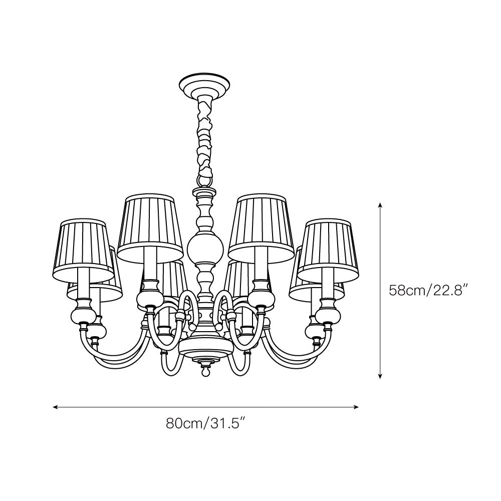 Plymouth Chandelier - view 4