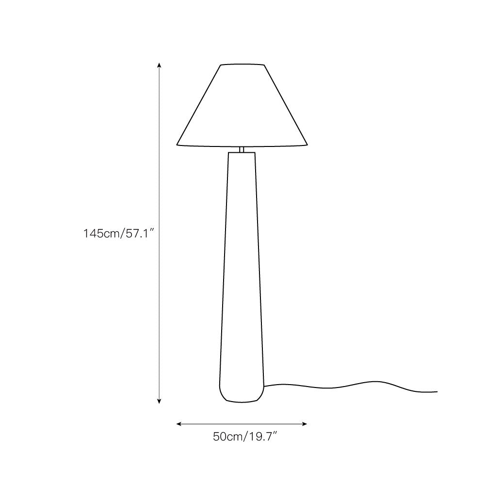 Polar White Floor Lamp - view 3