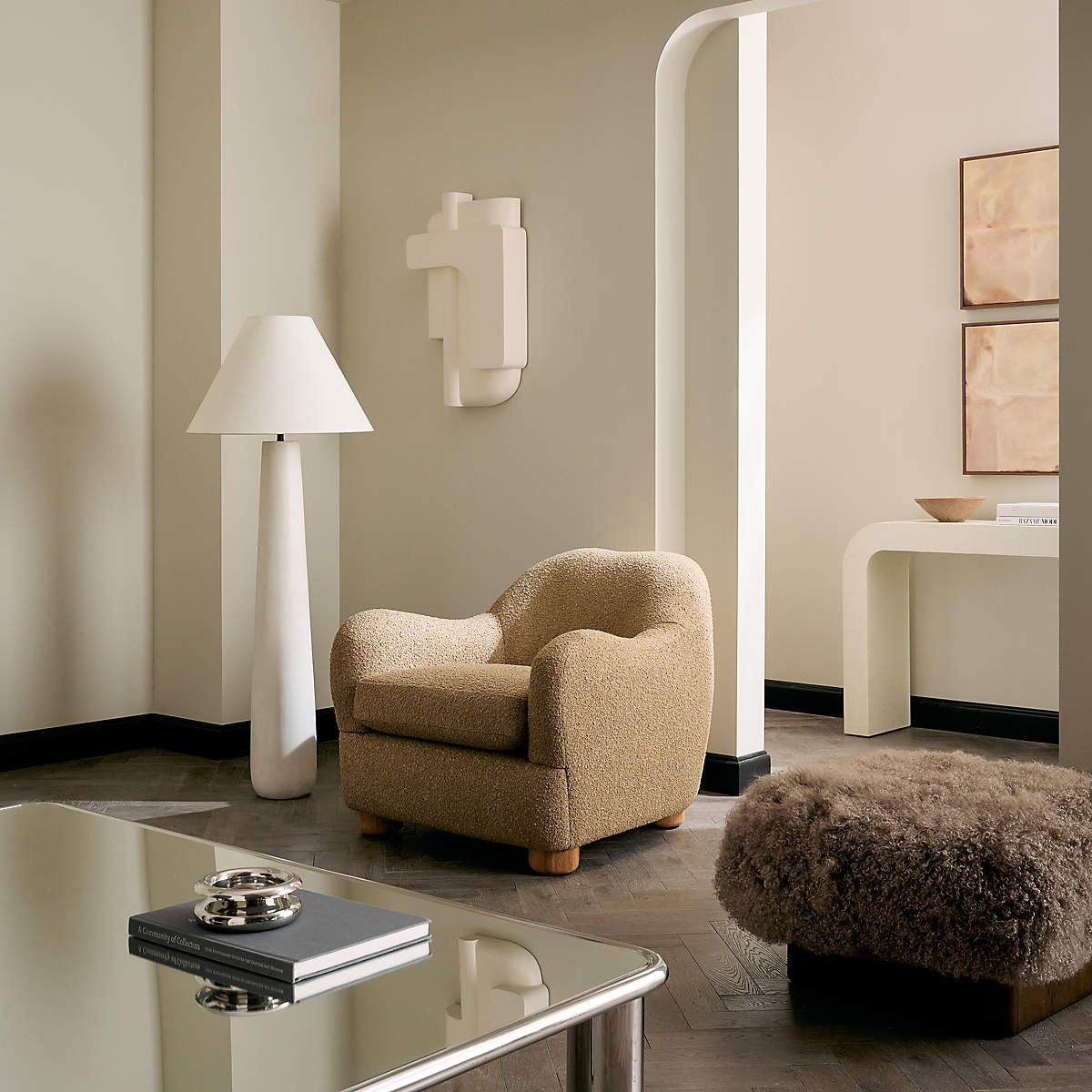 Polar White Floor Lamp - view 5