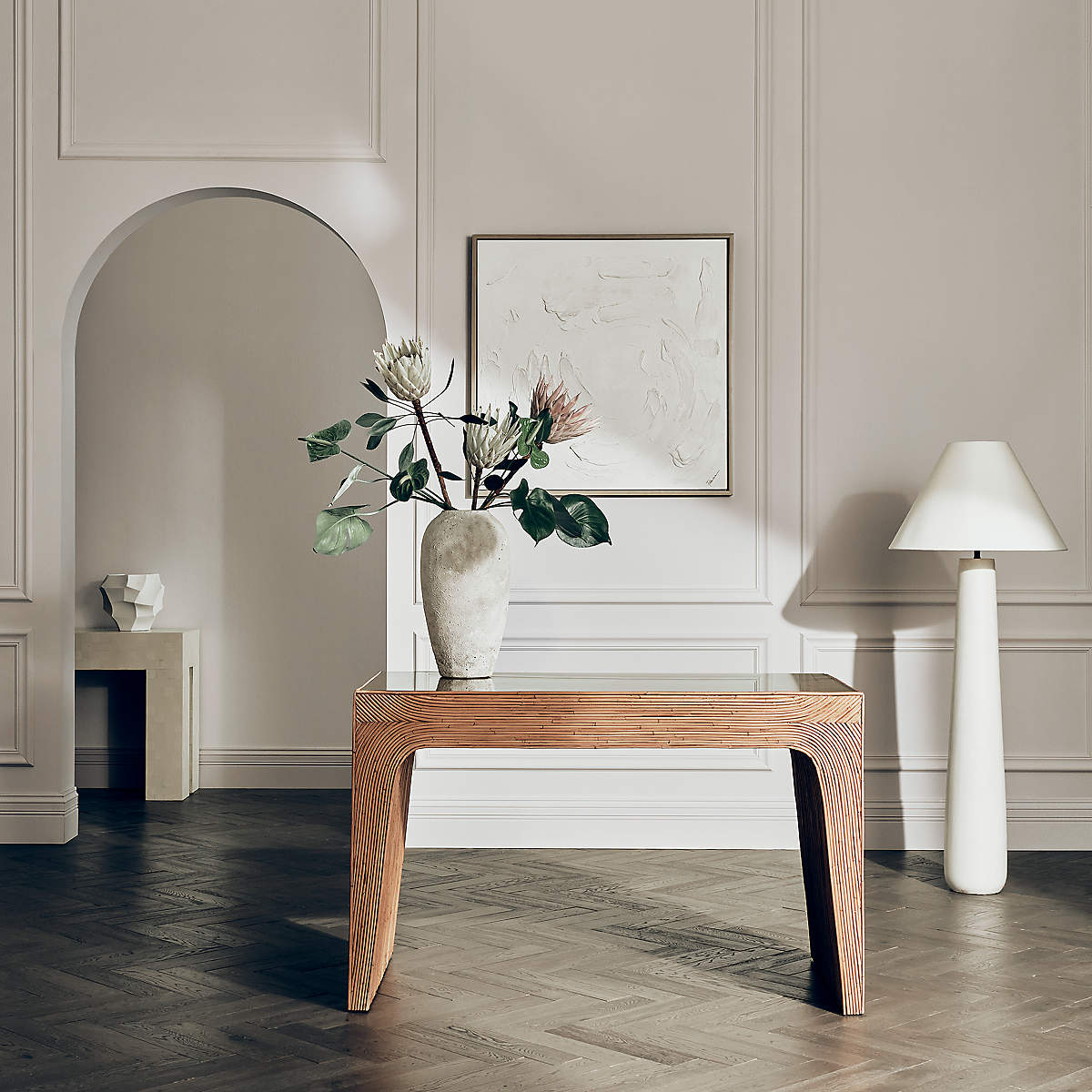Polar White Floor Lamp - view 6