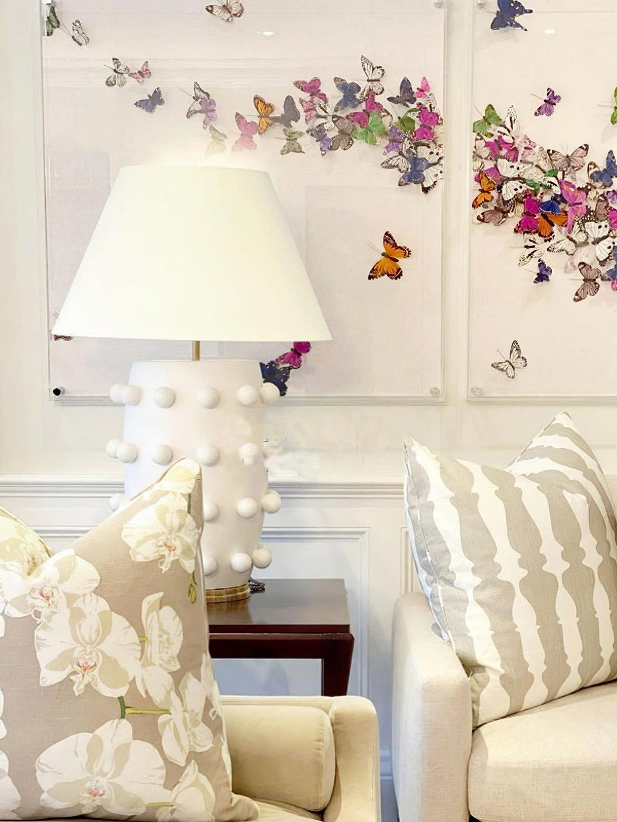 Polka Dot Porcelain Table Lamp - view 15