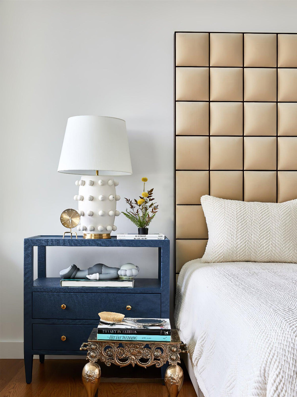Polka Dot Porcelain Table Lamp - view 4