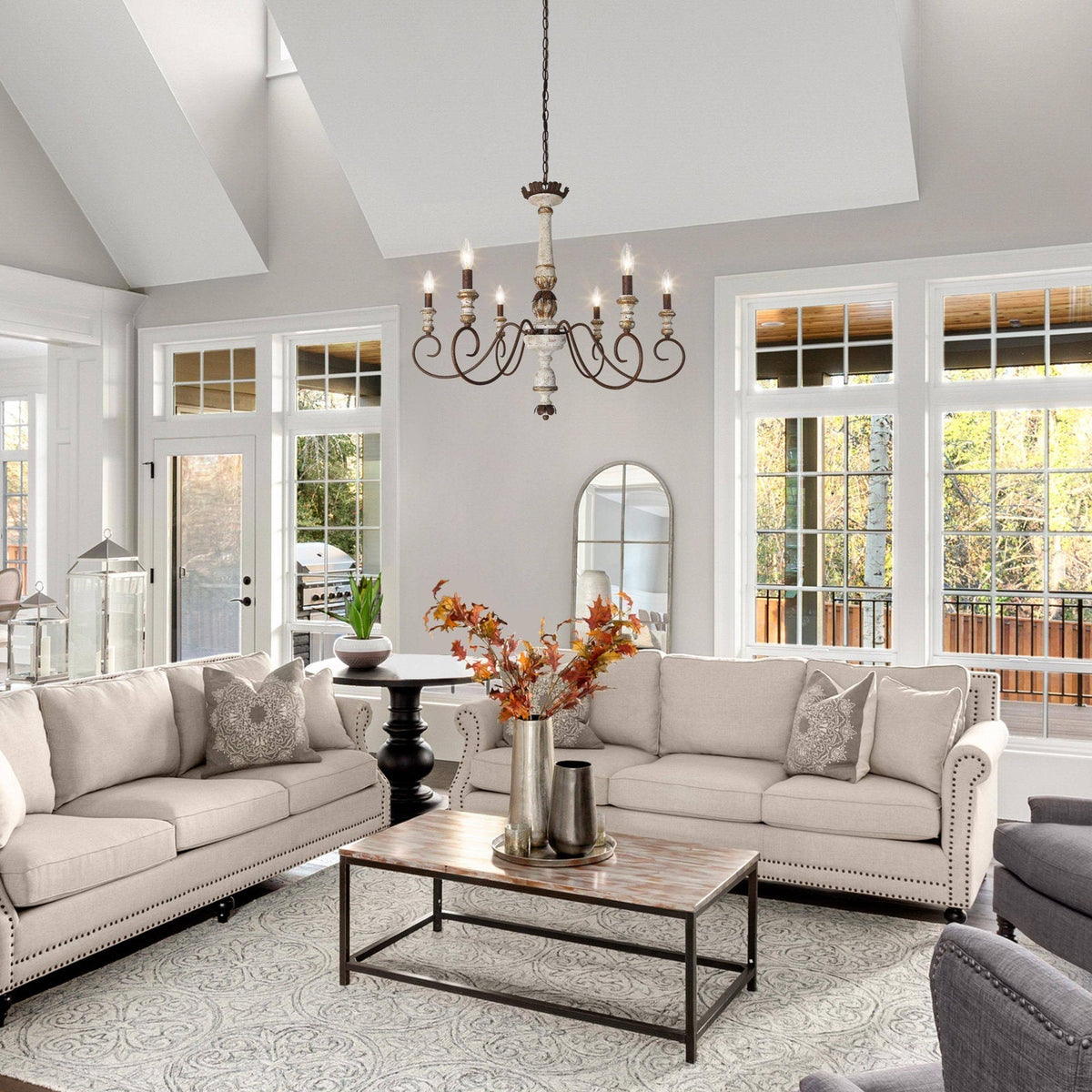Poppe Wooden Chandelier - view 9