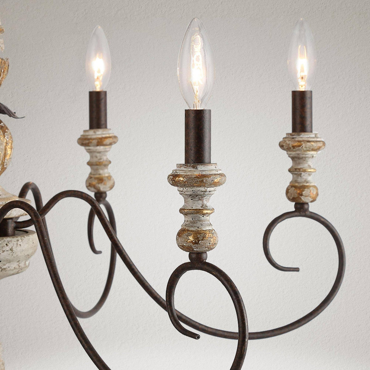 Poppe Wooden Chandelier - view 13