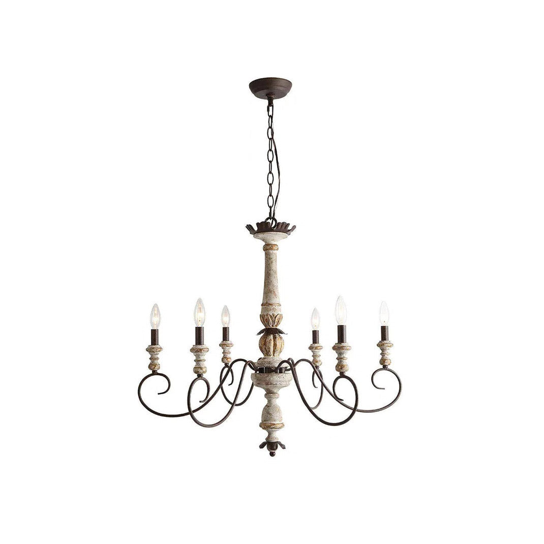 Poppe Wooden Chandelier