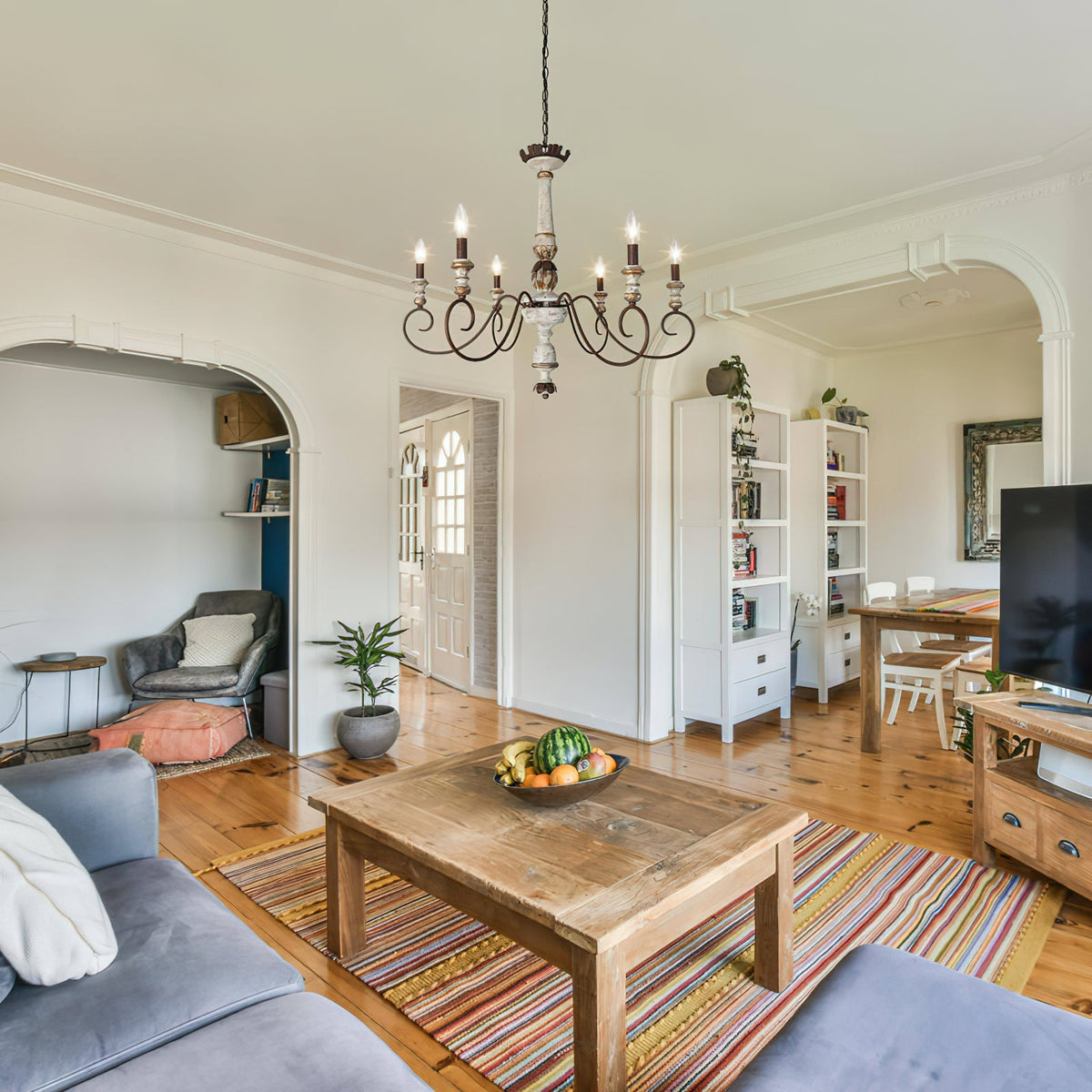 Poppe Wooden Chandelier - view 5
