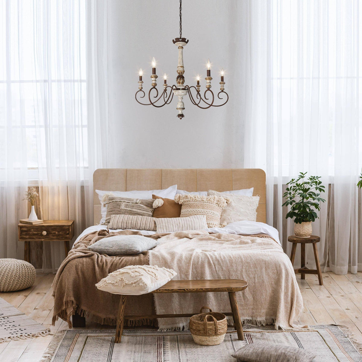 Poppe Wooden Chandelier - view 6