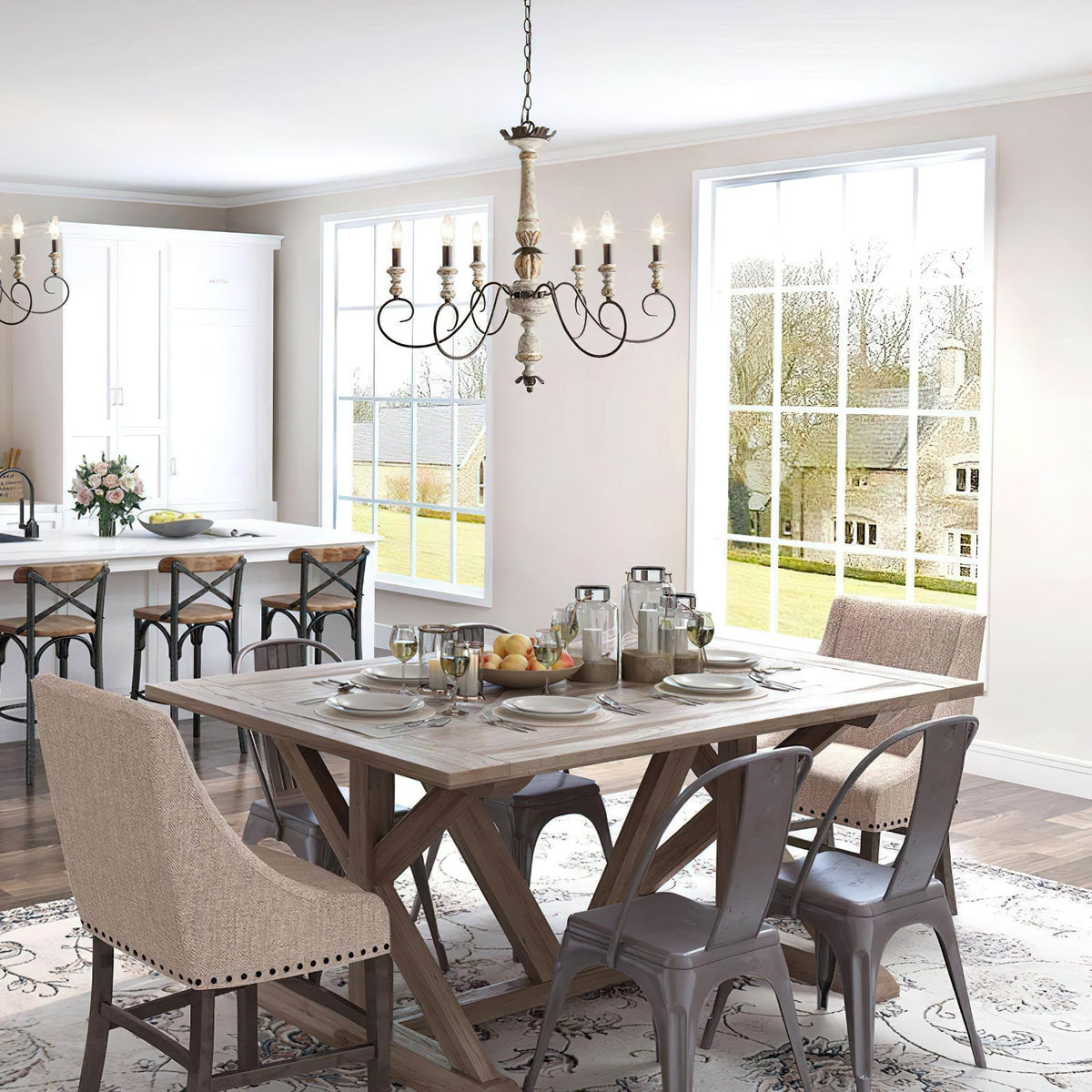 Poppe Wooden Chandelier - view 8