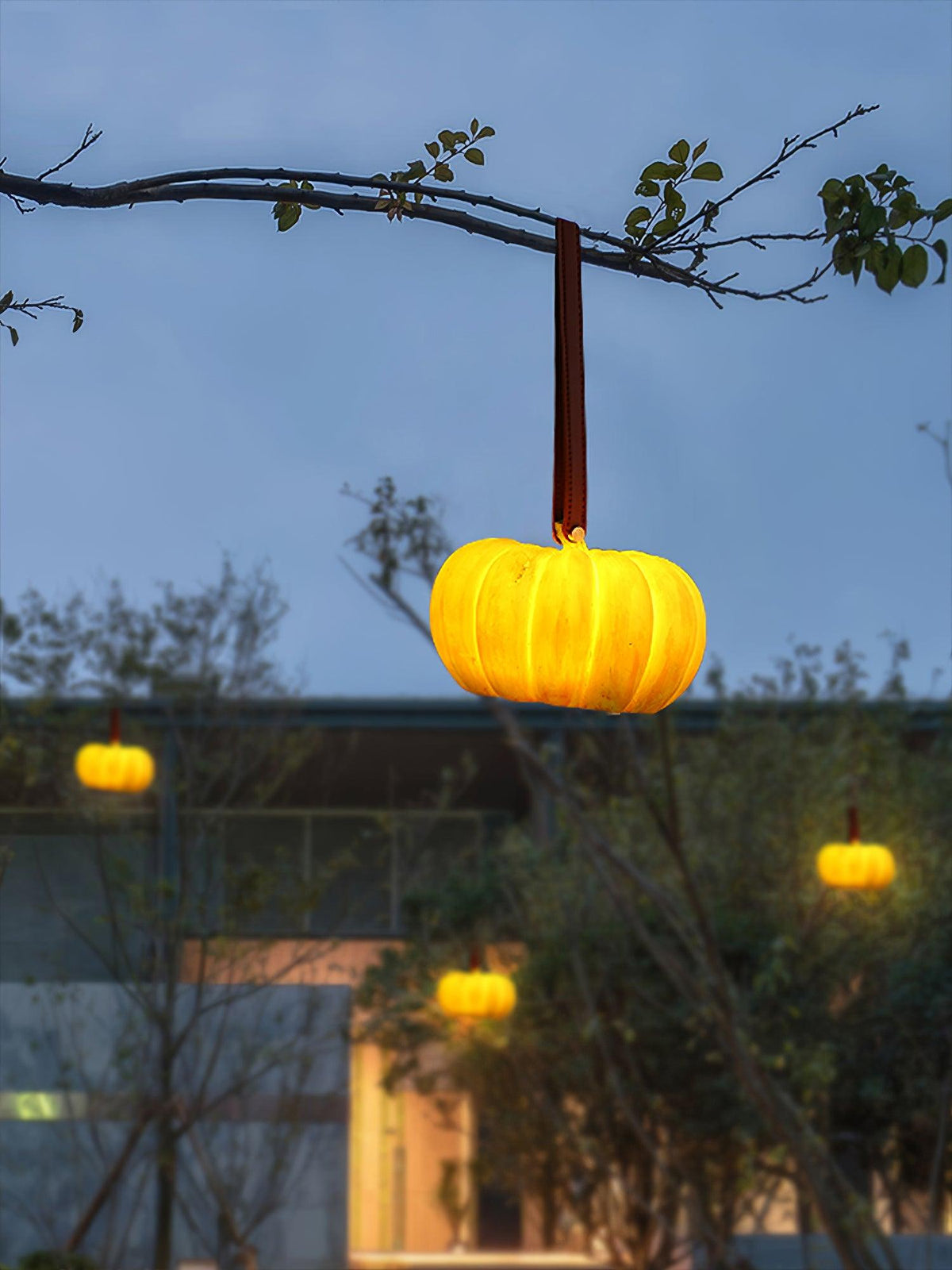 Portable Pumpkin Built-in Battery Table Lamp - view 9
