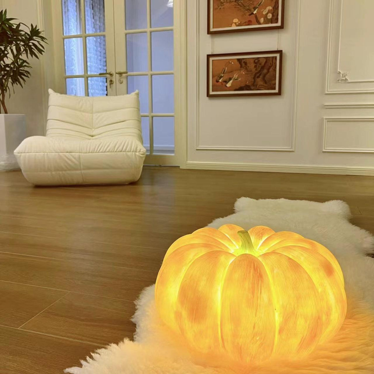 Portable Pumpkin Built-in Battery Table Lamp - view 14