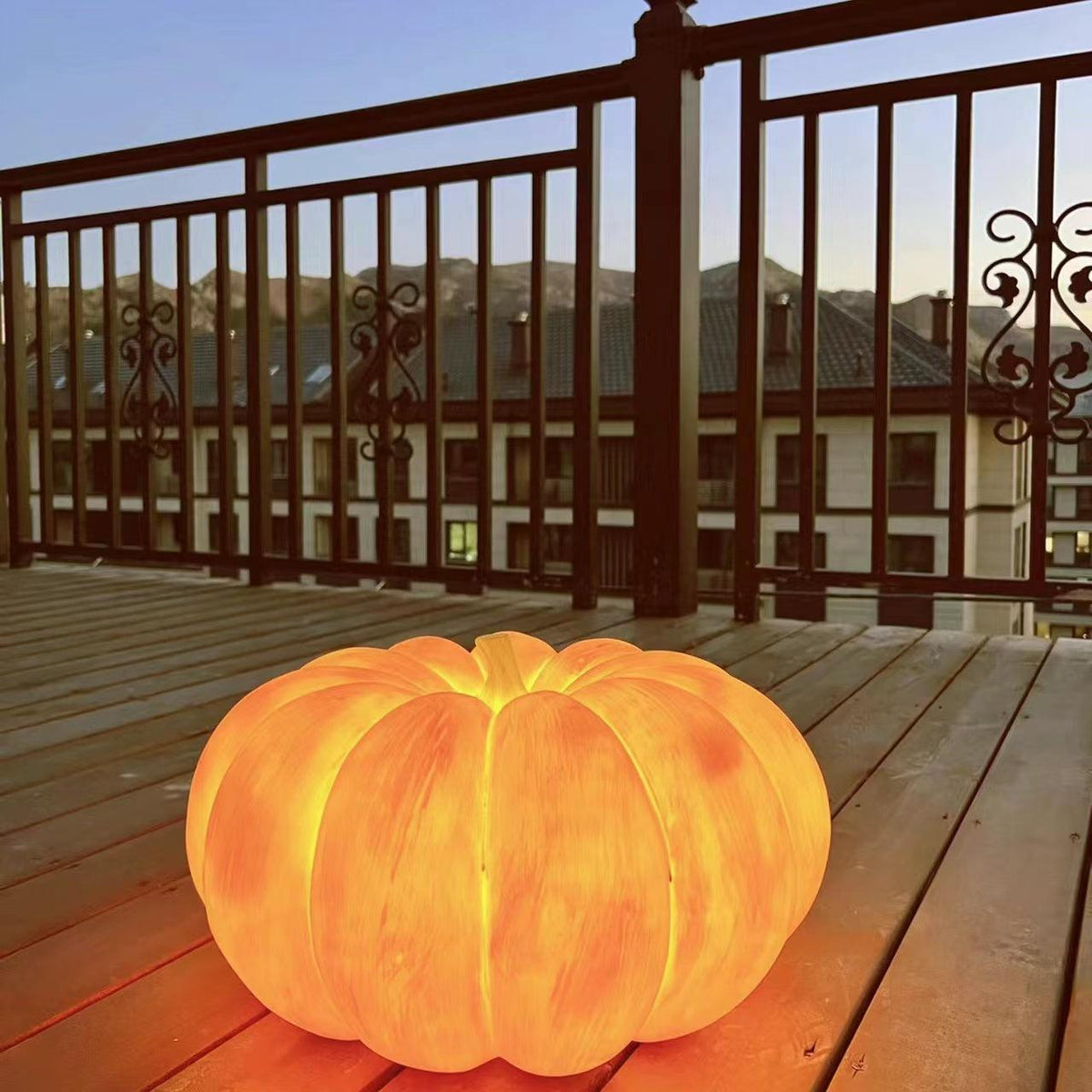 Portable Pumpkin Built-in Battery Table Lamp - view 18