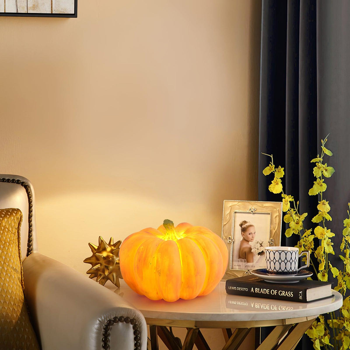 Portable Pumpkin Built-in Battery Table Lamp - view 27