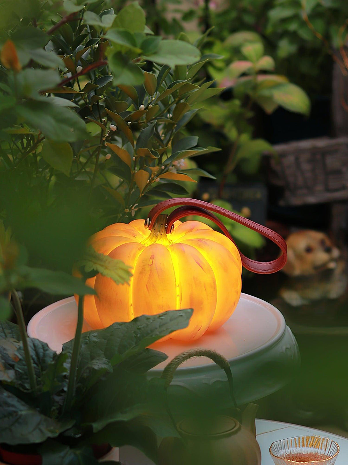Portable Pumpkin Built-in Battery Table Lamp - view 29