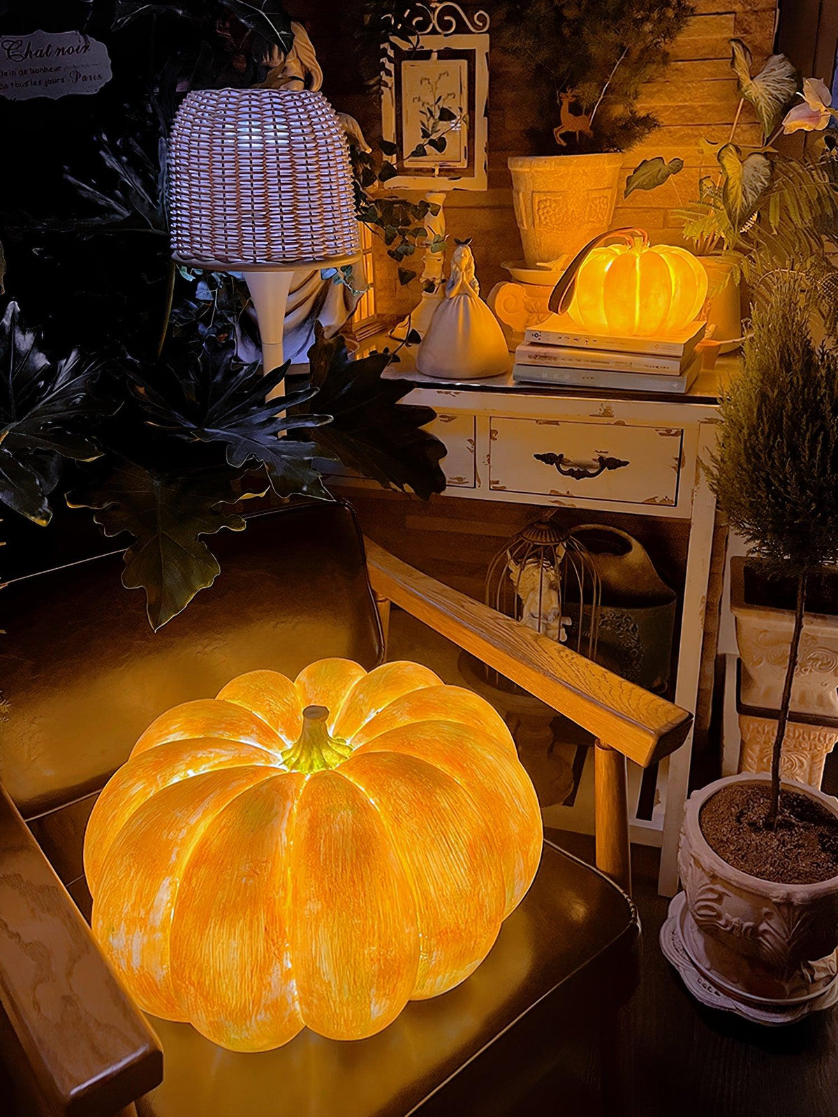Portable Pumpkin Built-in Battery Table Lamp - view 31