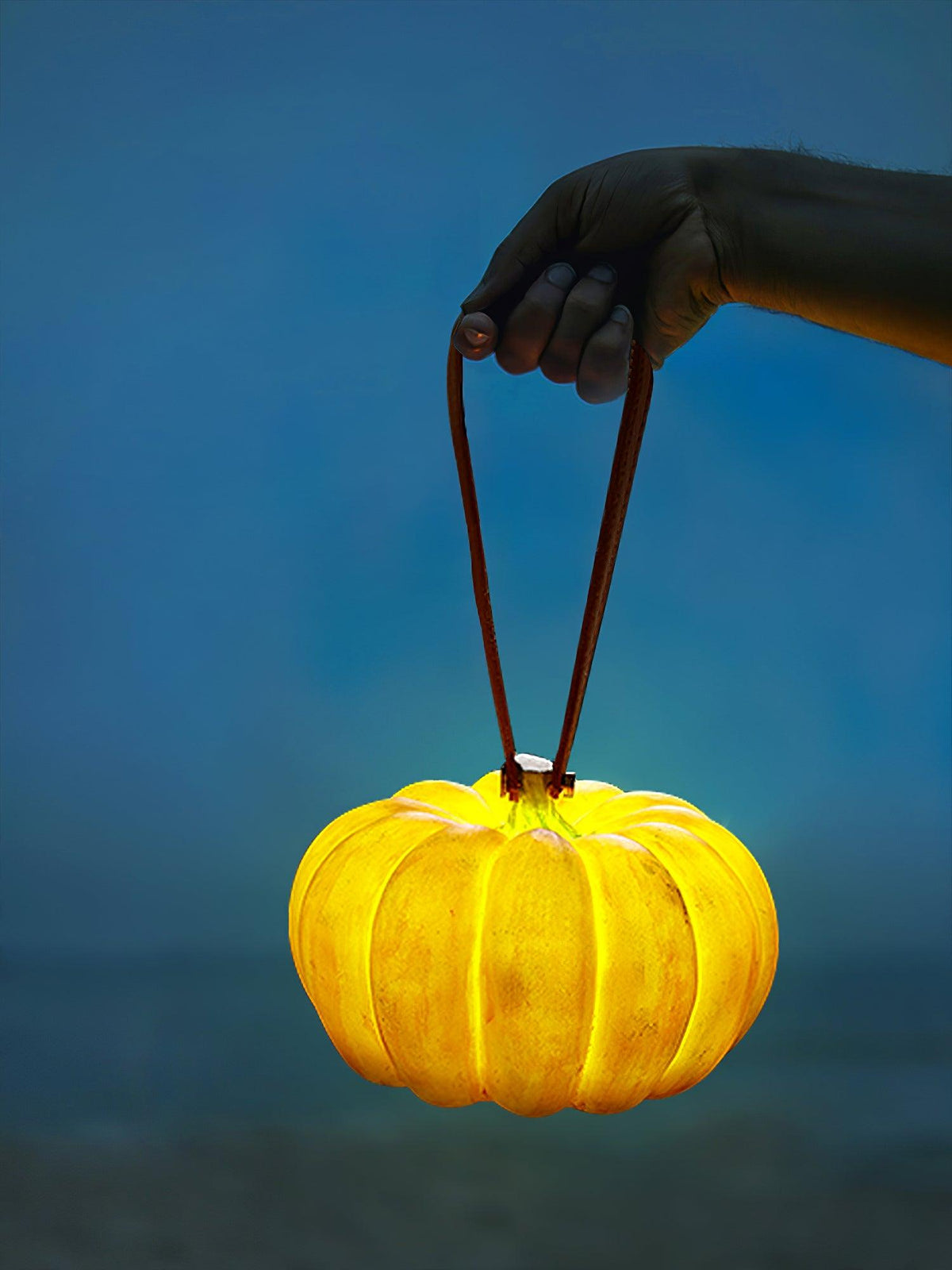 Portable Pumpkin Built-in Battery Table Lamp - view 6