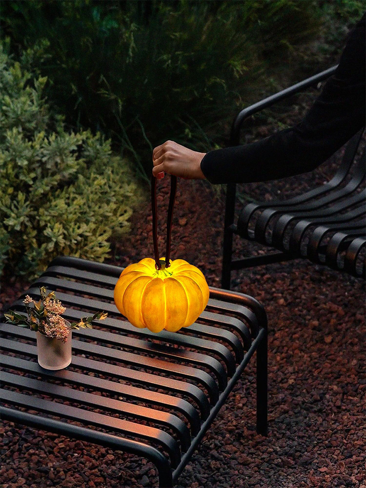 Portable Pumpkin Built-in Battery Table Lamp - view 8