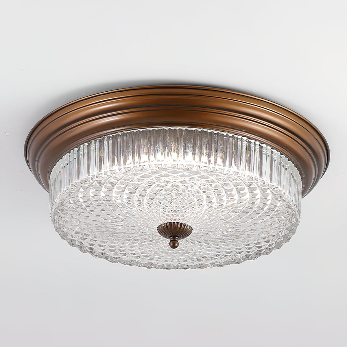 Retro Flush Ceiling Lamp