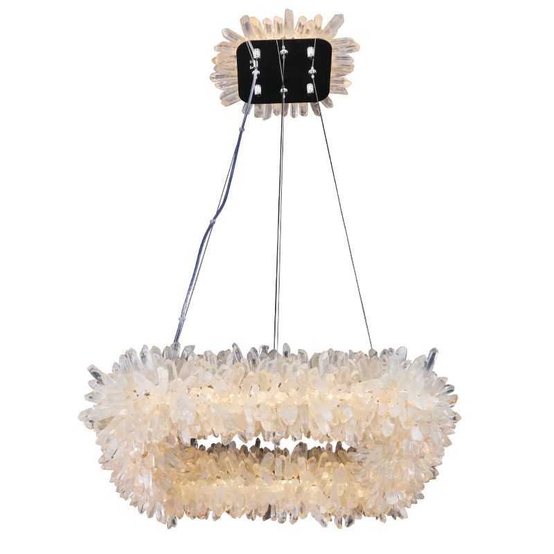 Primary Crystal Square Modern Chandelier